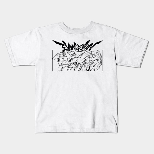 Neon Genesis Evangelion Kids T-Shirt by AION